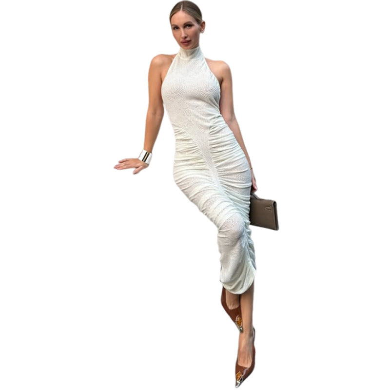 Sexy Hanging Neck Dress