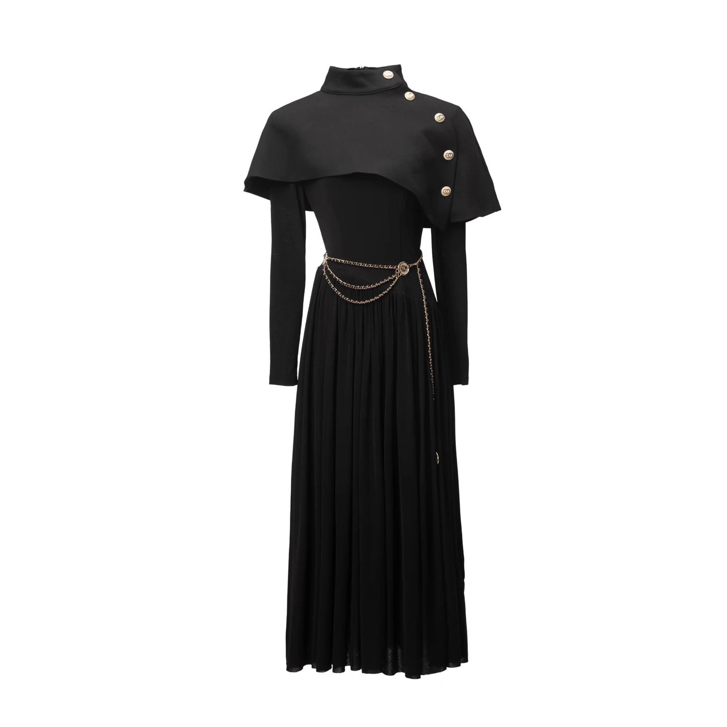 Waist hugging long skirt for women