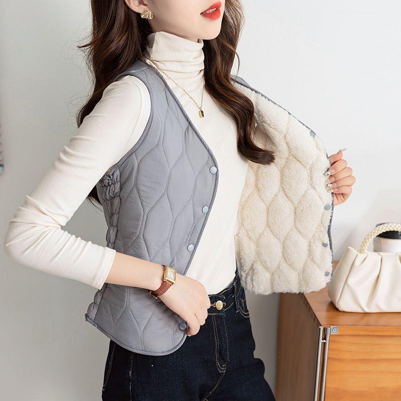 Women’s Fleece-Lined Waist-Shaping Vest