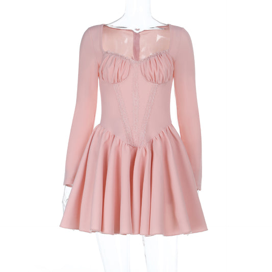 Lace Elegance Cinched Dress