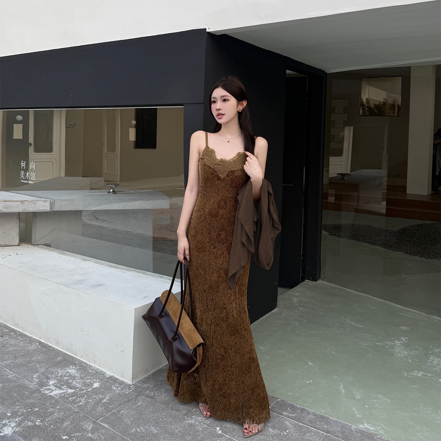 Lace Slim Allure Dress