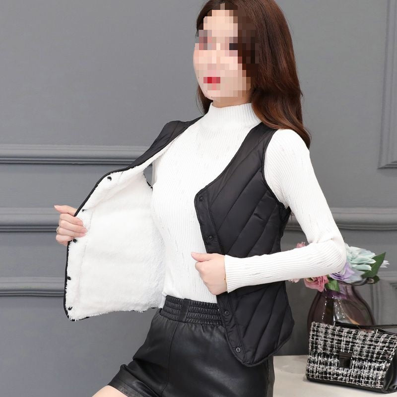 Women’s Fleece-Lined Waist-Shaping Vest