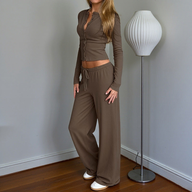 Long-Sleeve Cozy Elegance Set