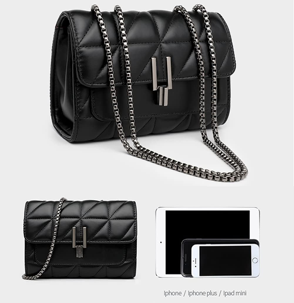 Crossbody Bags for Women Black PU Leather Shoulder Bag, Cellphone Bags Wallet Purse and Handbags Card Holder for Women