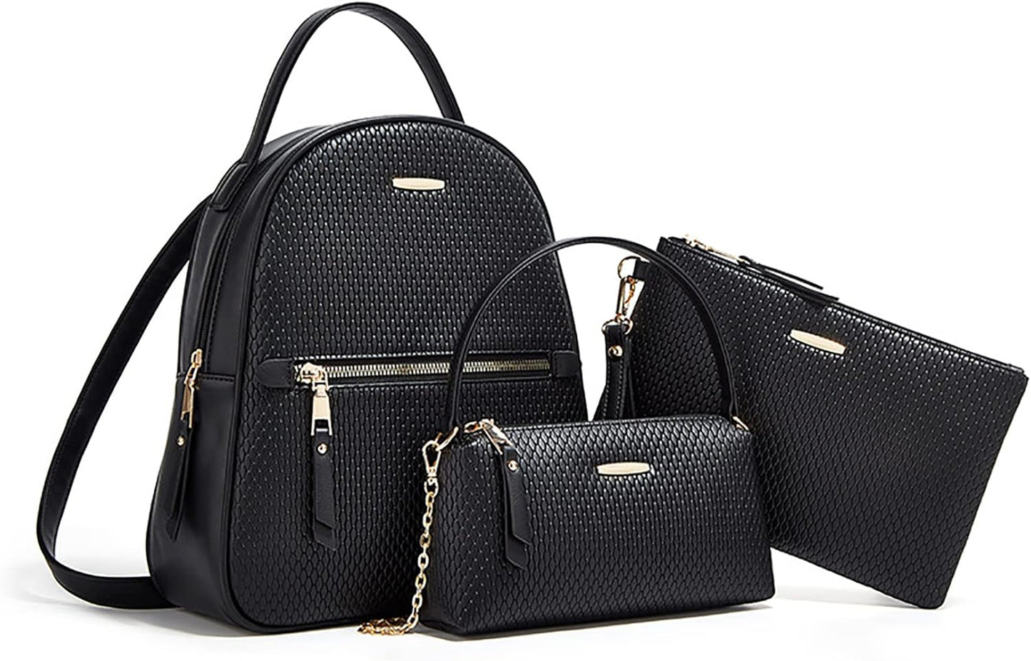 Women Fashion Handbags Wallet Tote Bag Shoulder Bag Satchel Purse Top Handle Set