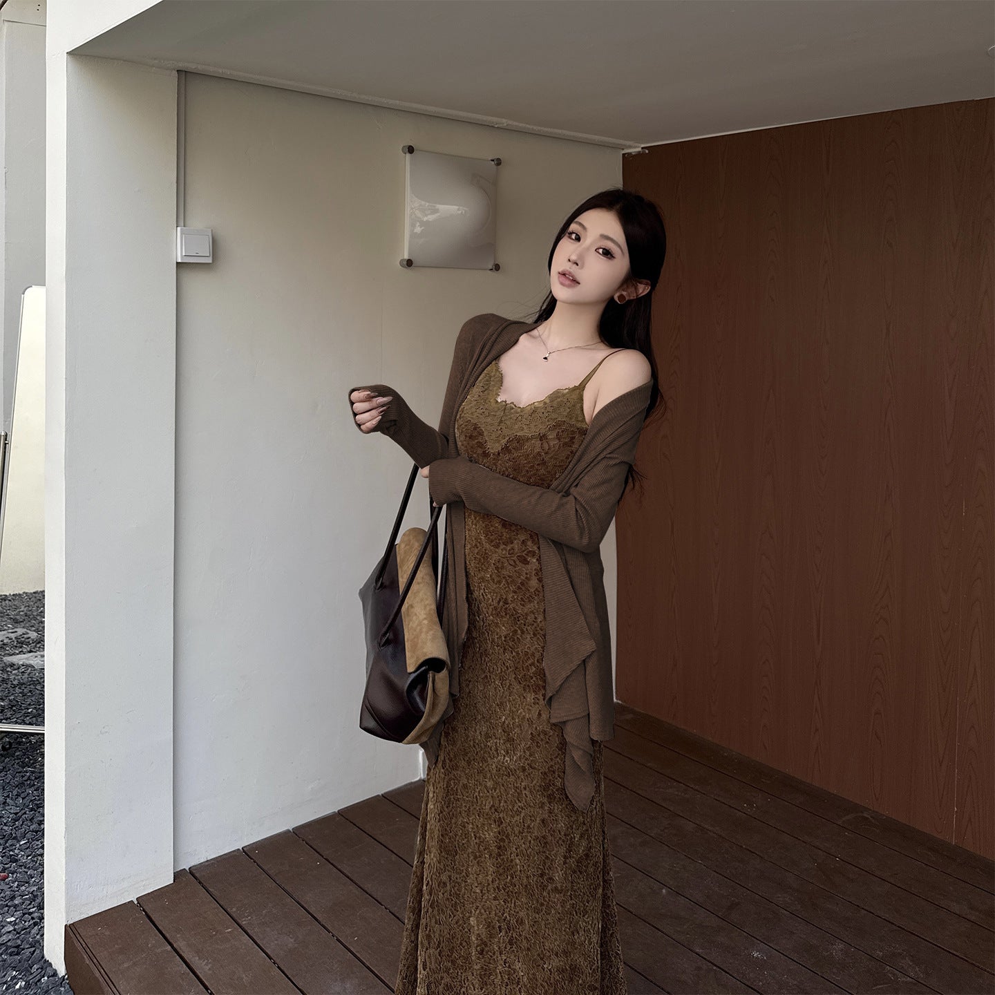 Lace Slim Allure Dress