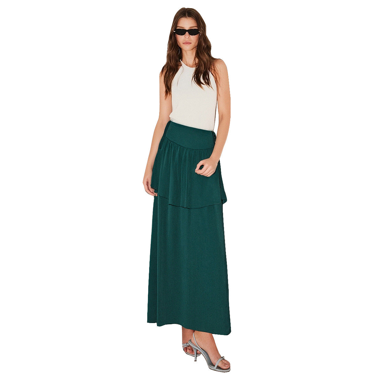 Casual Strap Skirt for Women in Autumn