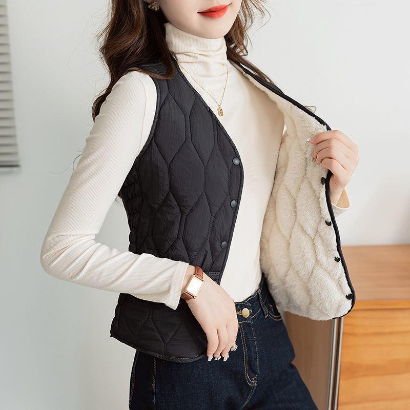 Women’s Fleece-Lined Waist-Shaping Vest