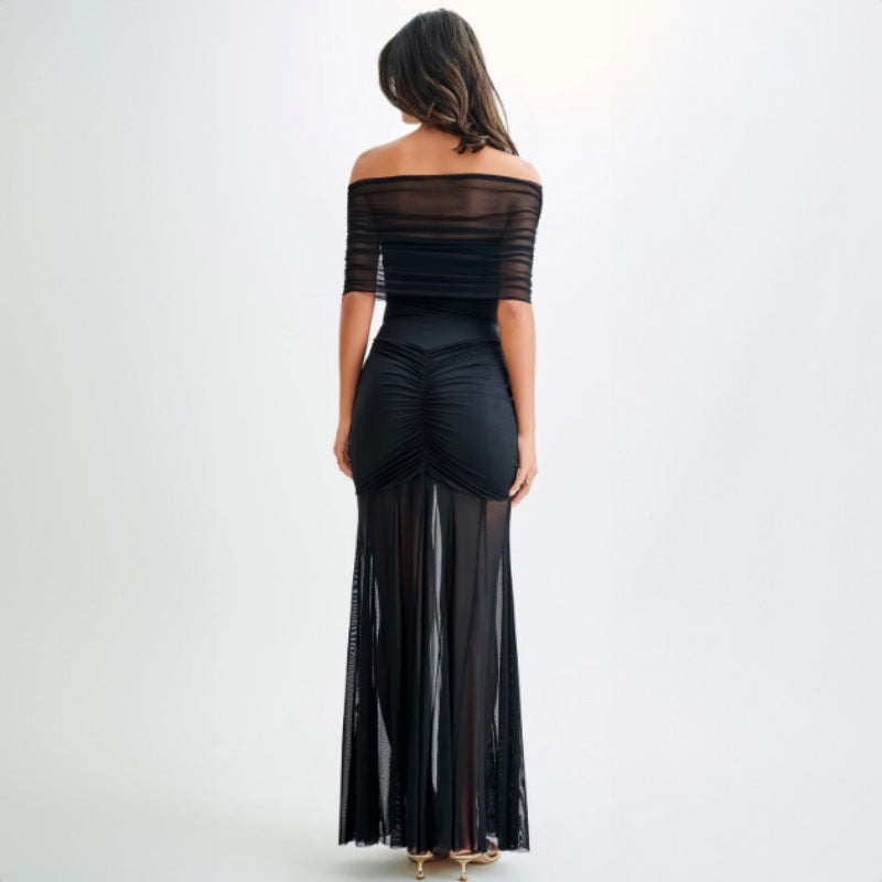 Bodycon Mesh Elegance Set