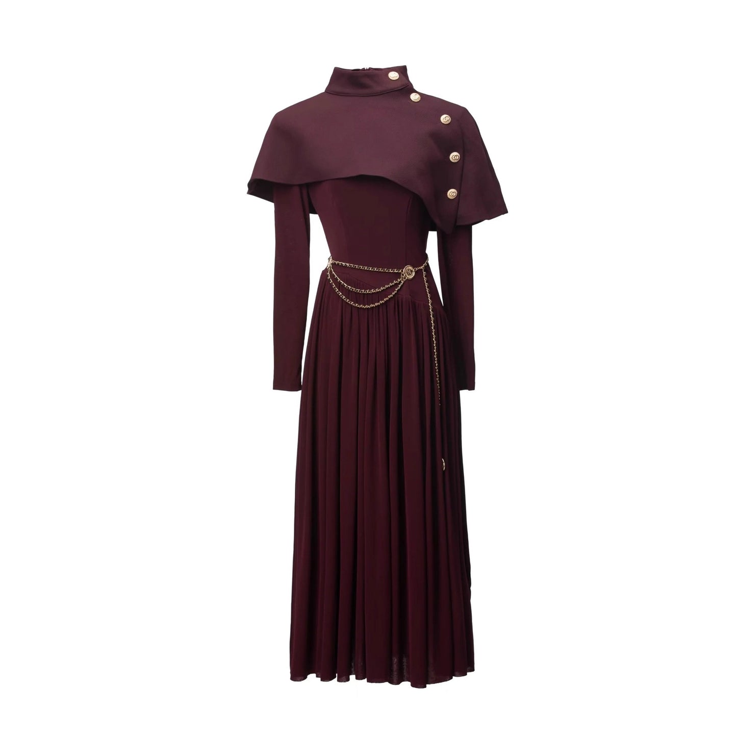 Waist hugging long skirt for women