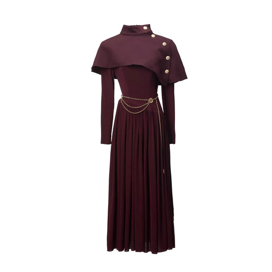 Waist hugging long skirt for women