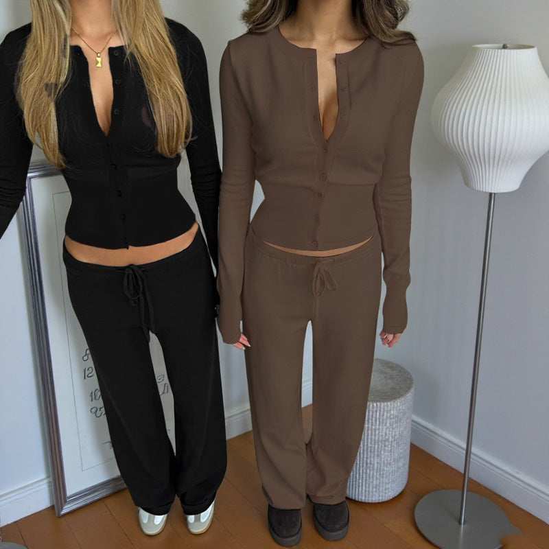 Long-Sleeve Cozy Elegance Set