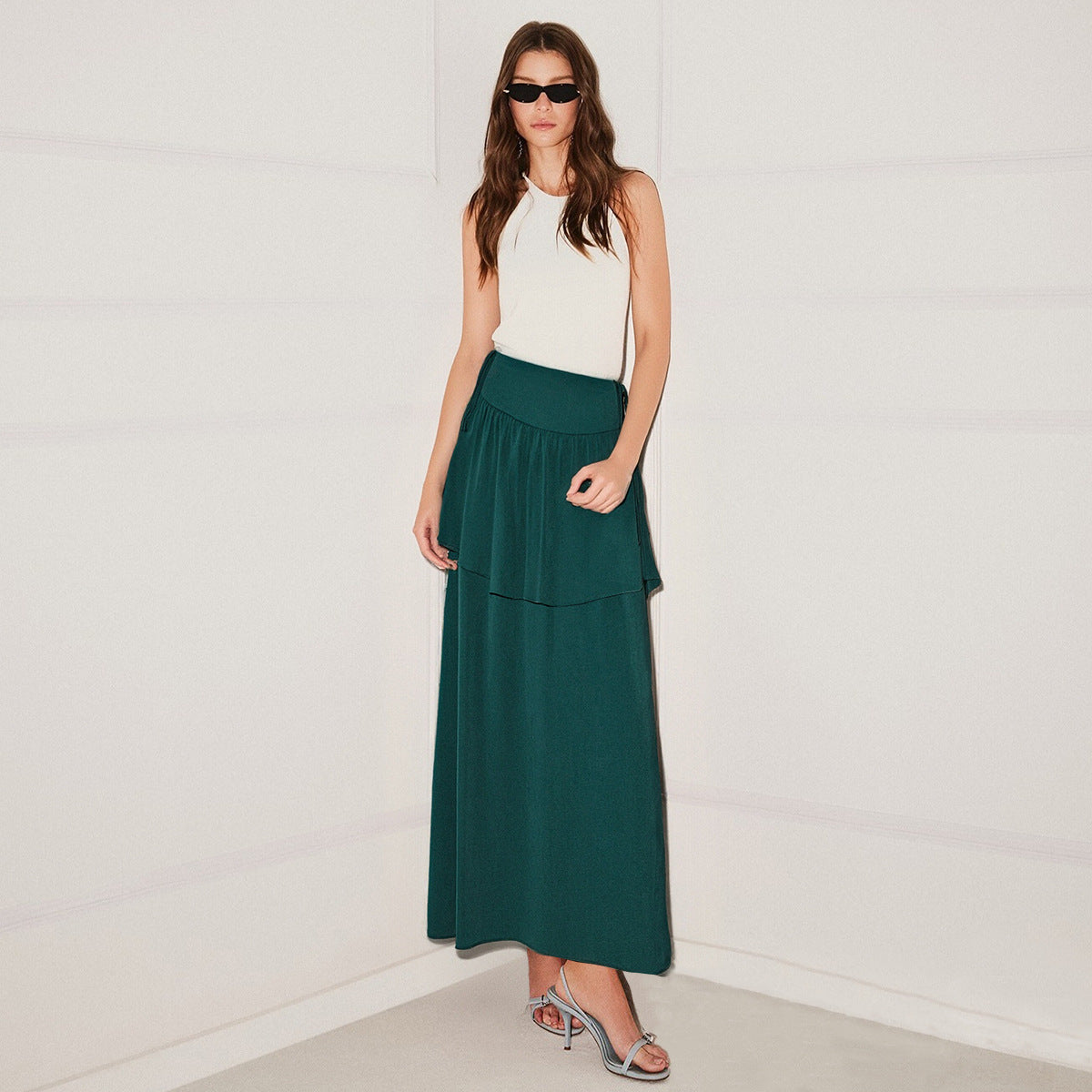 Casual Strap Skirt for Women in Autumn