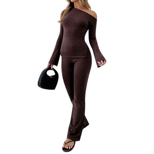 Long-Sleeve Fitness Two-Piece