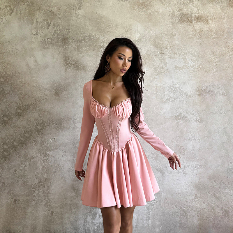 Lace Elegance Cinched Dress